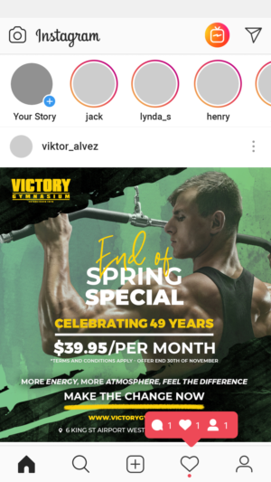 Grafik-Design von the lovelin für Victory Gym | Design: #22838004