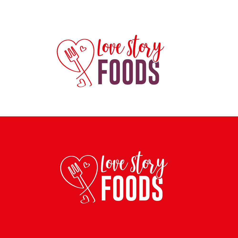 Logo Design by Sujit Banerjee for Love Story Foods Inc. | Design #22826005