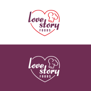 Logo Design by Sujit Banerjee for Love Story Foods Inc. | Design: #22826006
