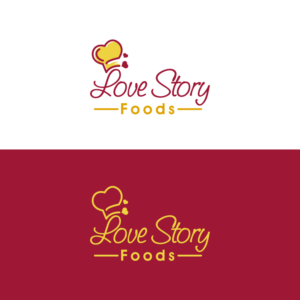 Logo Design by Sujit Banerjee for Love Story Foods Inc. | Design: #22826007