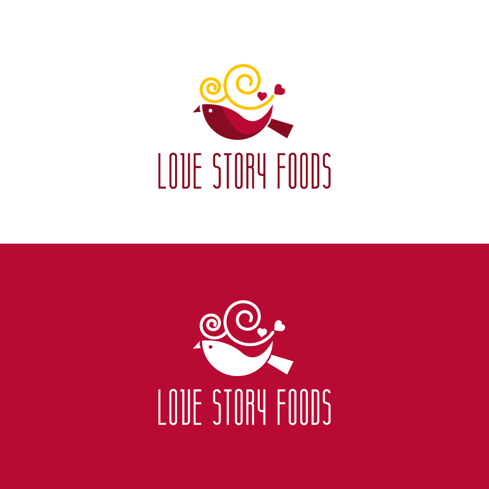 Logo Design by Sujit Banerjee for Love Story Foods Inc. | Design #22826008