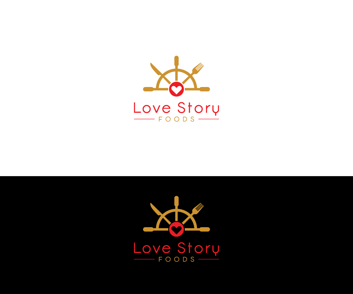 Logo Design by bijuak for Love Story Foods Inc. | Design #22844650