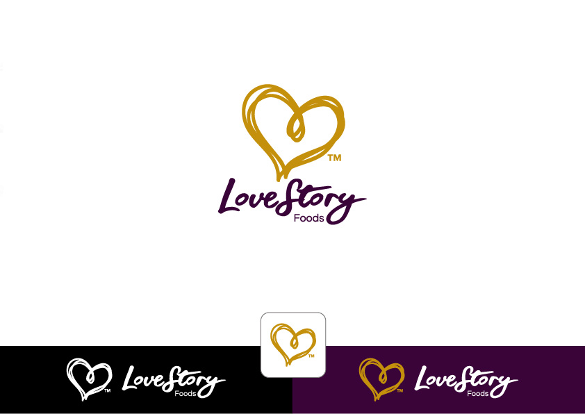 Logo Design by ~idiaz~ for Love Story Foods Inc. | Design #22915359