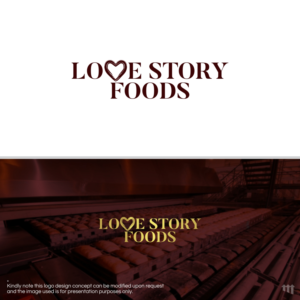 Logo Design by MBARO for Love Story Foods Inc. | Design: #22867400