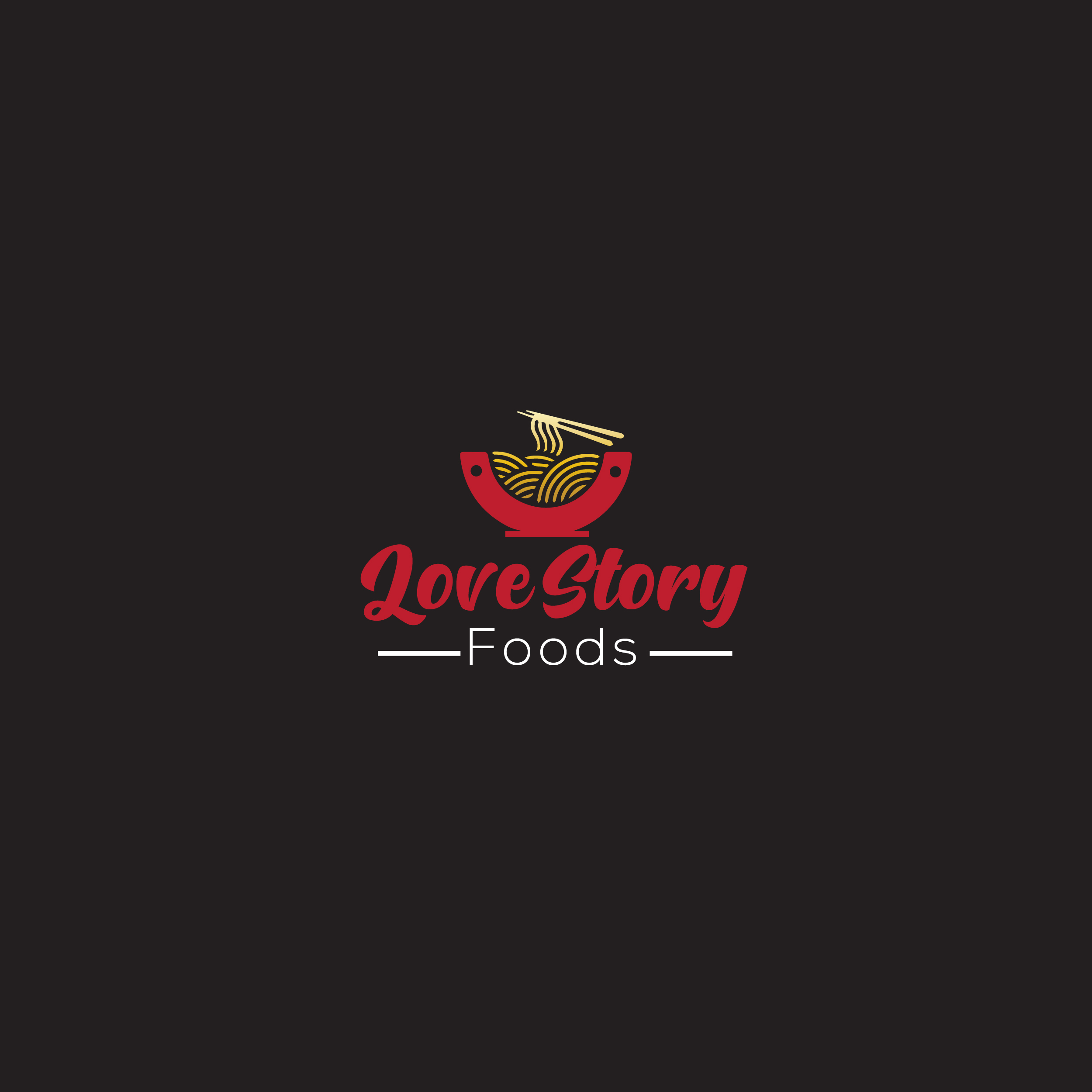 Logo Design by Farooq Zahid for Love Story Foods Inc. | Design #22841126