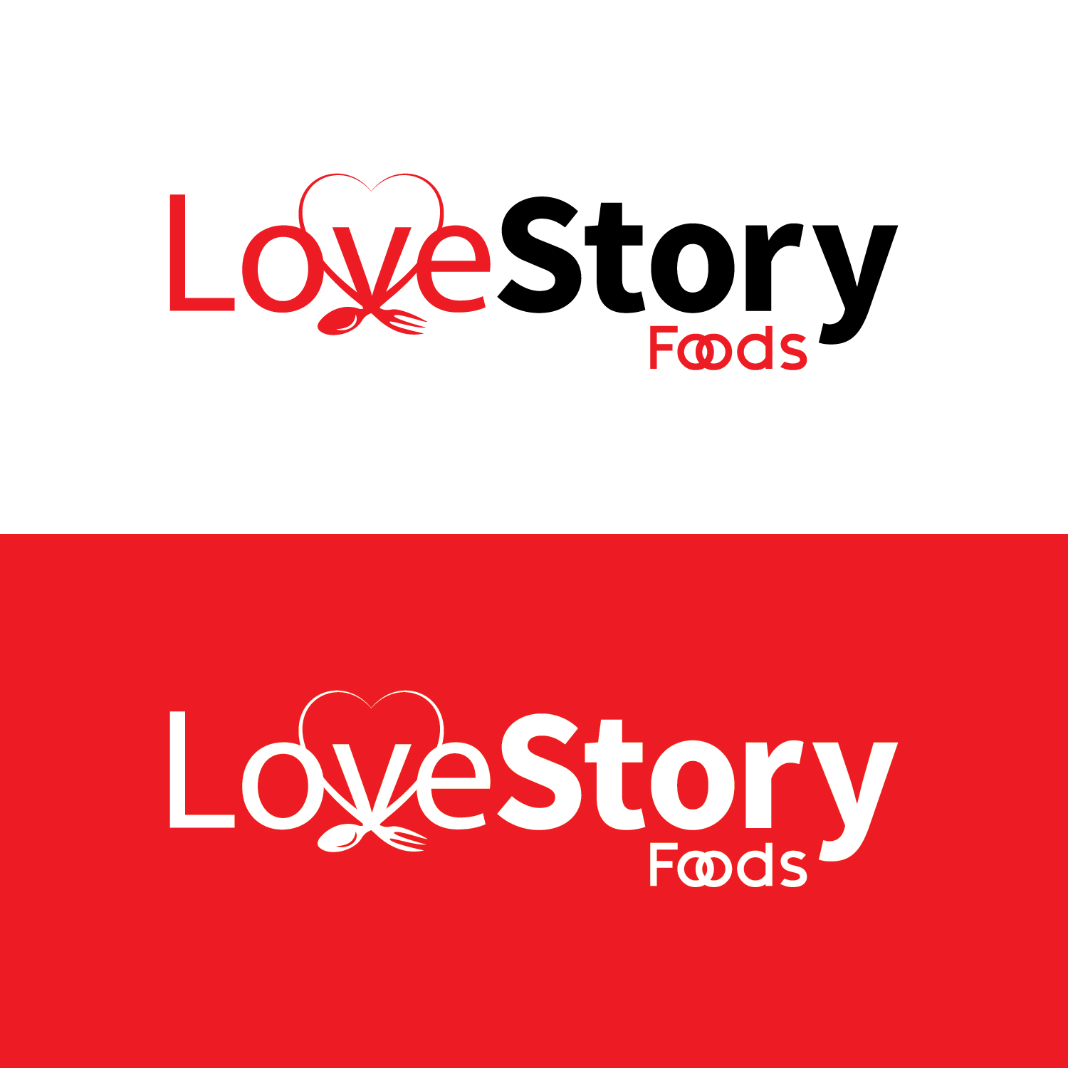 Logo Design by Maxo-Biz for Love Story Foods Inc. | Design #22835174