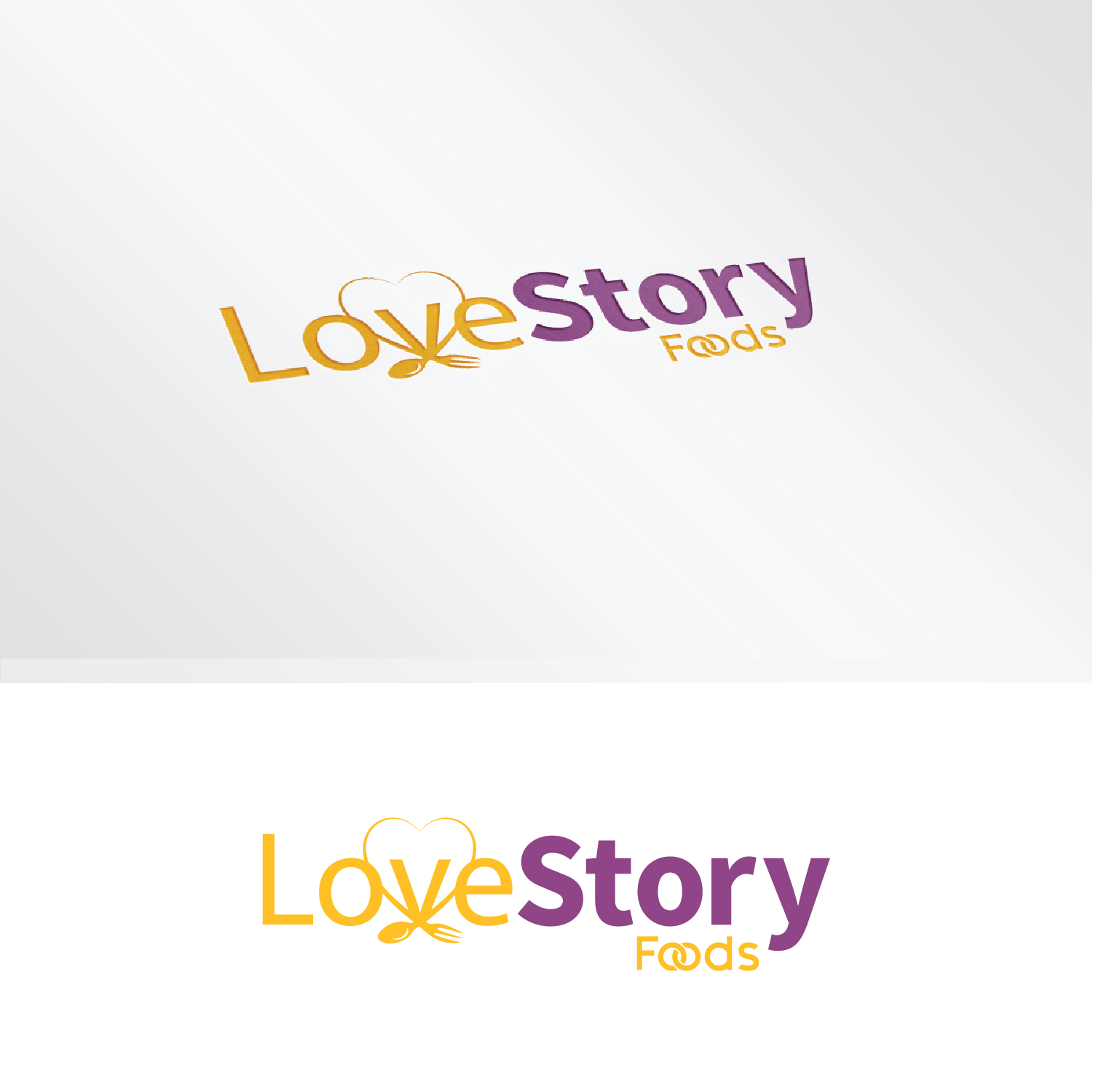 Logo Design by Maxo-Biz for Love Story Foods Inc. | Design #22870282