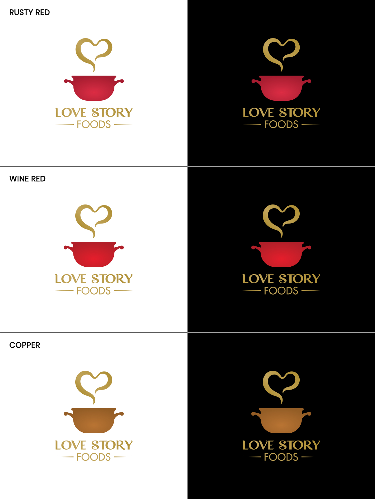 Logo Design by Lovisgo for Love Story Foods Inc. | Design: #22932406