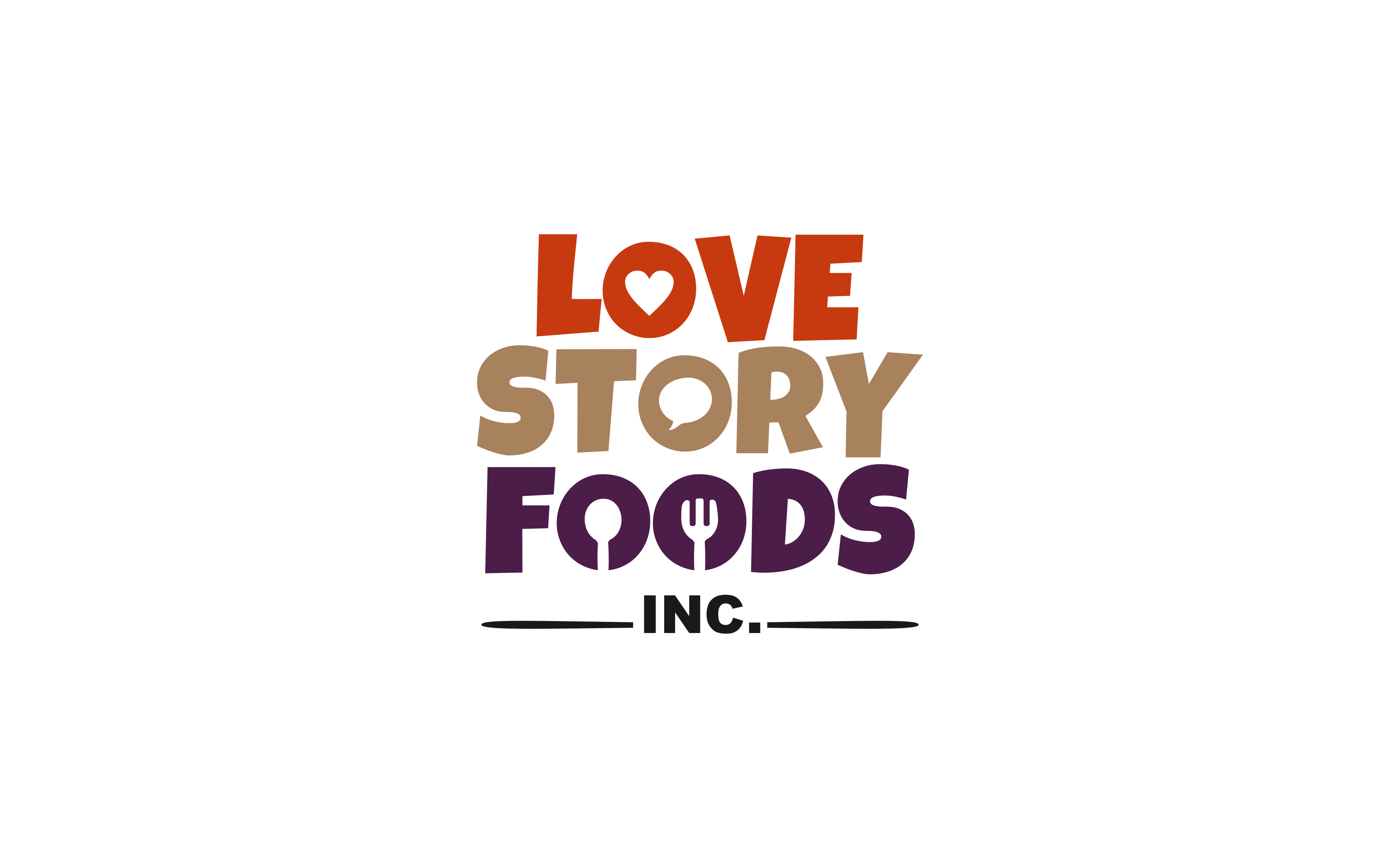 Logo Design by k.a.n for Love Story Foods Inc. | Design #22843768