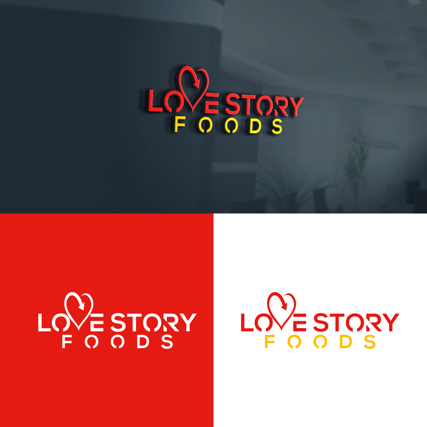 Logo Design by manah bening for Love Story Foods Inc. | Design #22830796