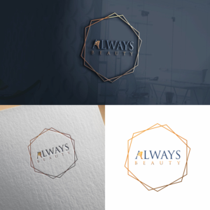 "Always Beauty" or Always Beauty Lashes and Skin Care | Logo Design by ZiangArt_Studio