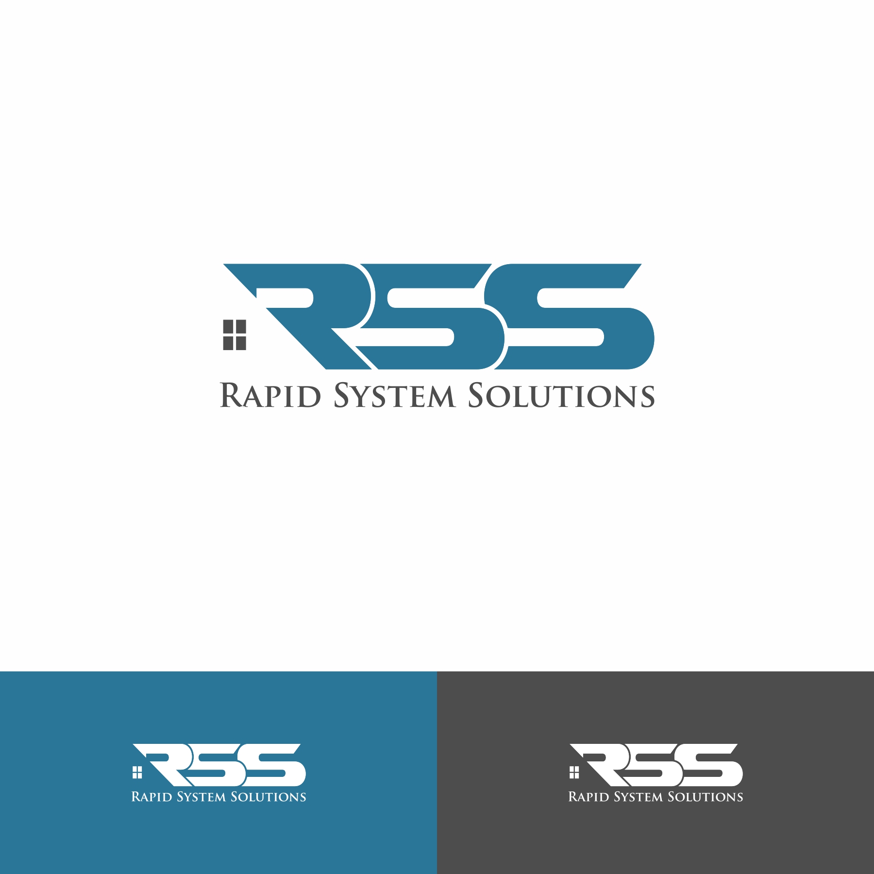 Diseño de Logo por Crea8iveMind para Rapid System Solutions | Diseño #22840876