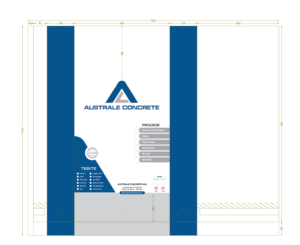 BAG DESIGN / LAYOUT (cement bag for construction industry)  | Graphic Design by Akshar Shailesh