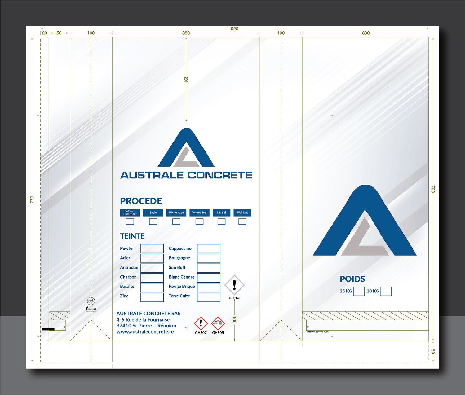 Graphic Design by Deziners Zone for Australe concrete | Design #22841589