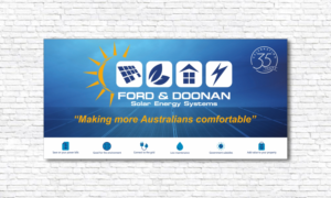 Ford & Doonan Solar Interior Wall Covering | Signage Design by Maestroto
