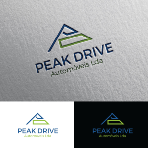 PEAK DRIVE - Automóveis Lda | Logo Design by Rii