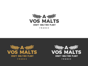 Logo Design by wonderland for A VOS MALTS | Design: #22886968