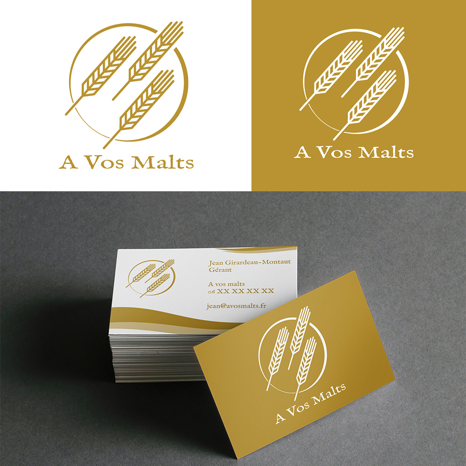 Logo Design by aditya msf54 for A VOS MALTS | Design #22858976