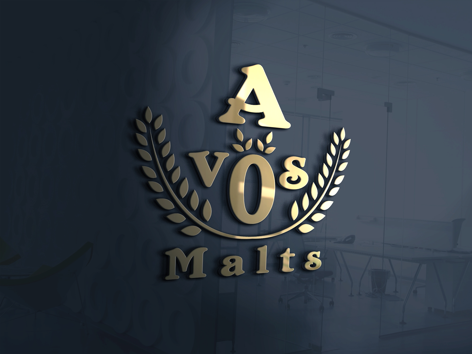 Logo Design by aditya msf54 for A VOS MALTS | Design #22895481