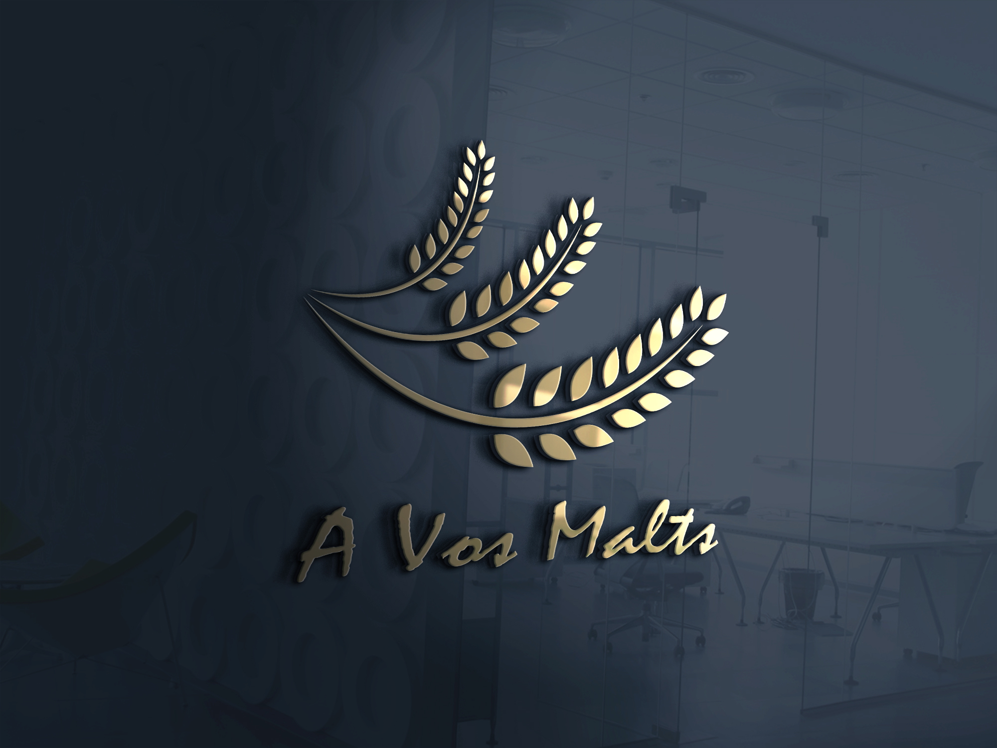 Logo Design by aditya msf54 for A VOS MALTS | Design #22895487