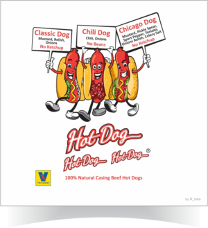 Hot Dog, Hot Dog, Hot Dog | Logo Design by r-toha