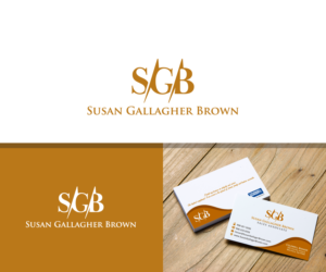 Susan Gallagher Brown         or can use initials         SGB | Logo Design by Mario