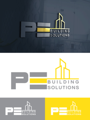 Logo Design by HS Graphics Solutions for PE Building Solutions  | Design: #22832818