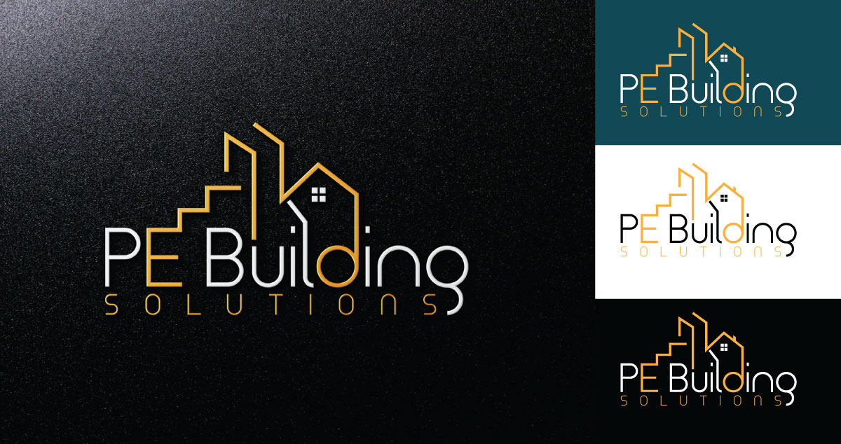 Logo Design by DesignConnection Impressive Sol for PE Building Solutions  | Design: #22840532