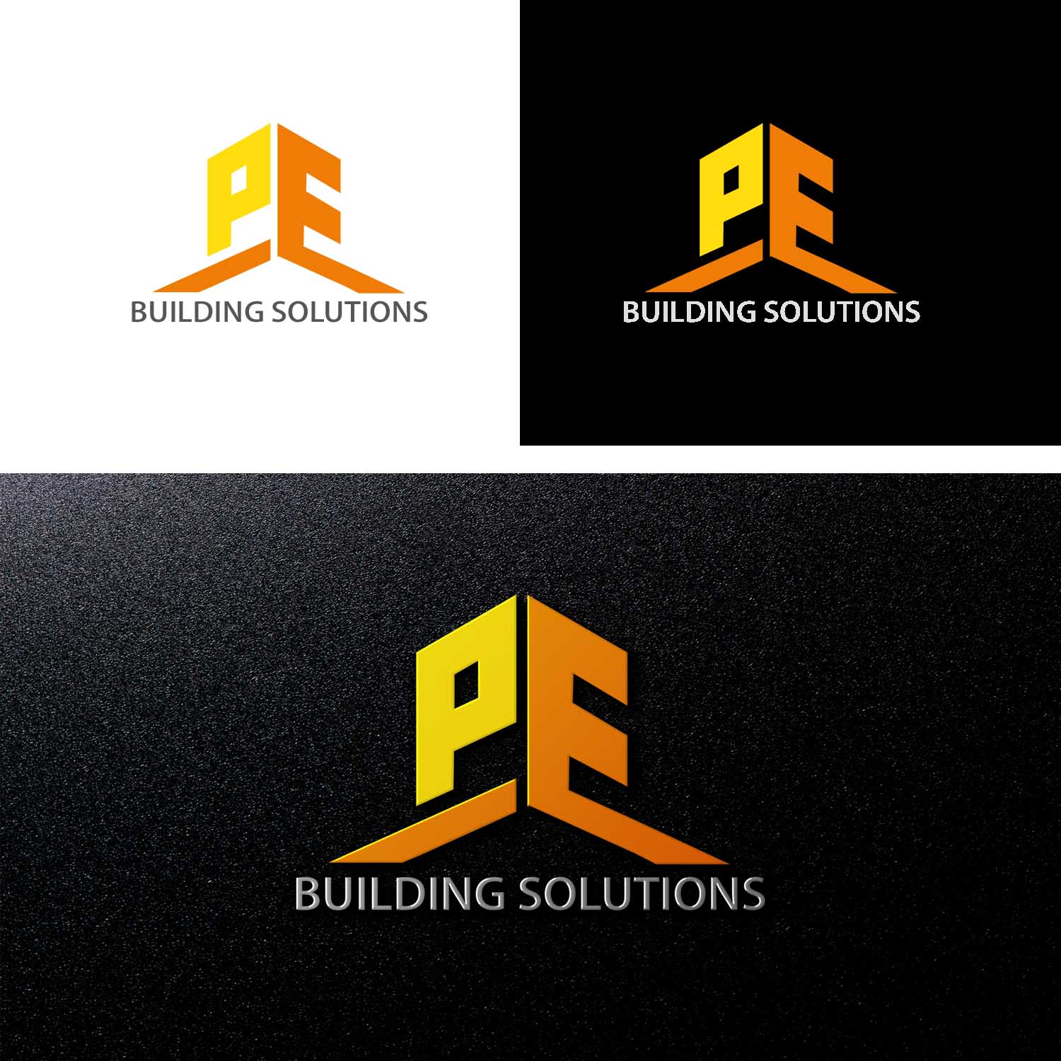 Logo Design by Finley Johnson for PE Building Solutions  | Design #22834935