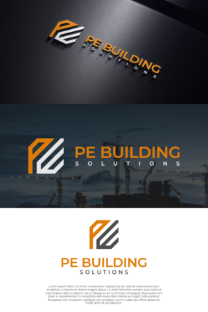 PE Building Solutions  | Logo Design by untung bertubi-tubi