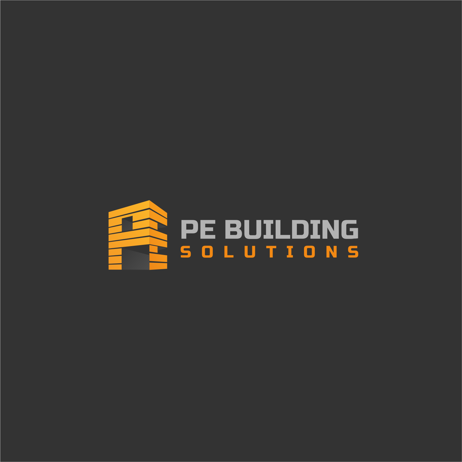 Logo-Design von ThiagoB für PE Building Solutions  | Design #22836504