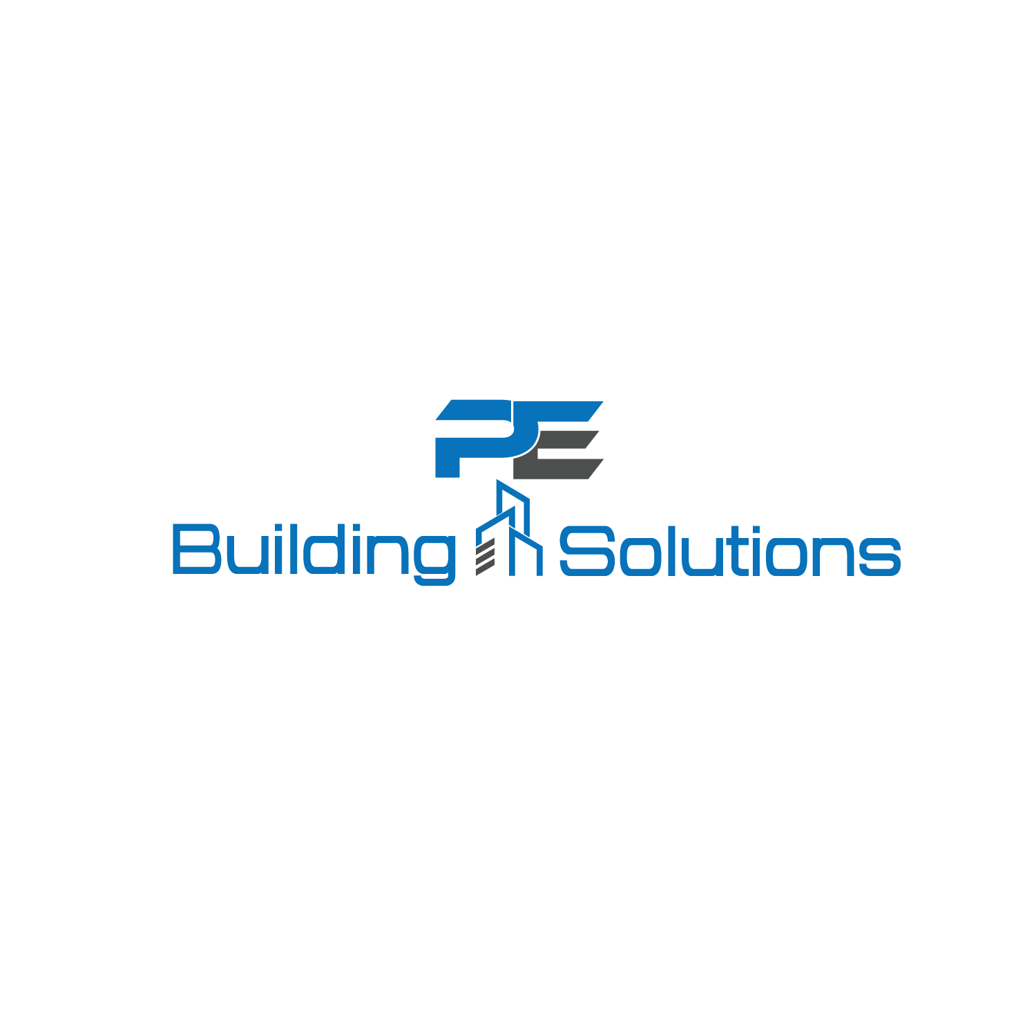 Logo Design by Ushan De Silva for PE Building Solutions  | Design #22830910