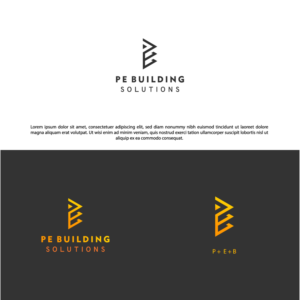 Logo Design by Effro for PE Building Solutions  | Design #22831569