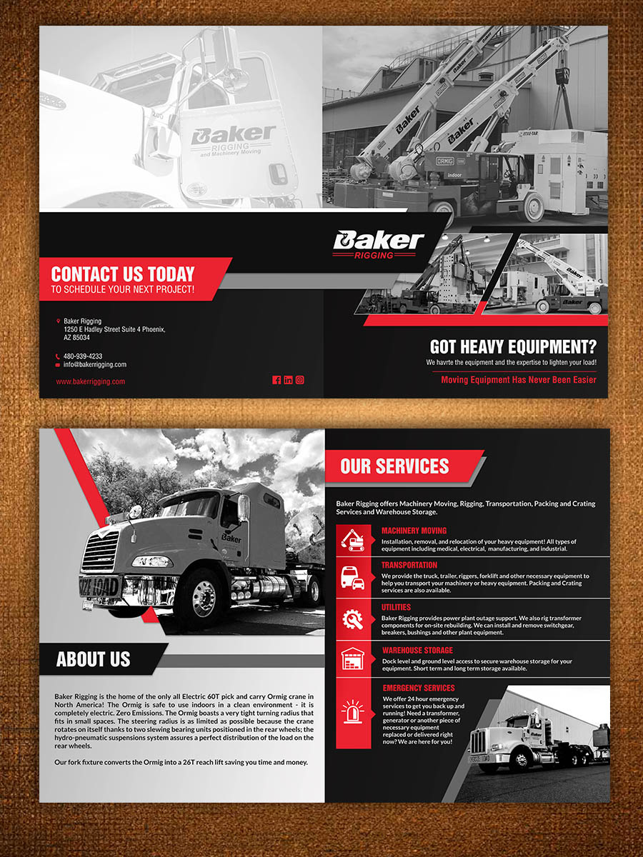 Brochure Design by rug for this project | Design #22842974