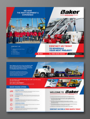 Rigging Brochure for New Electric Crane!!! | Broschüren-Design von ecorokerz
