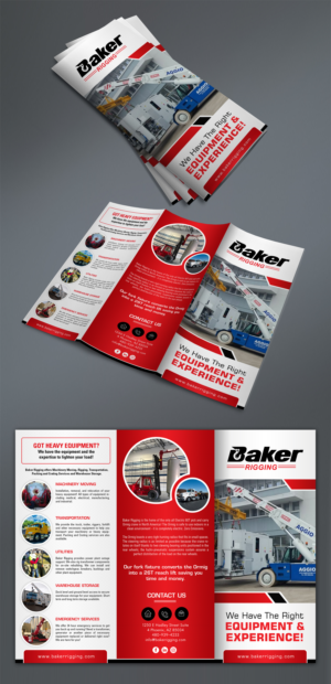 Rigging Brochure for New Electric Crane!!! | Broschüren-Design von SAI DESIGNS