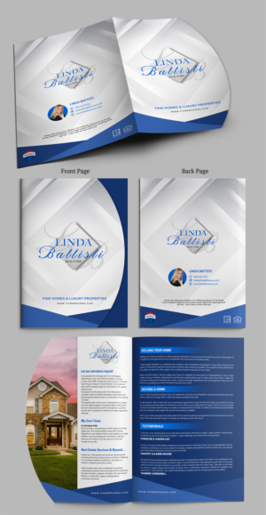 Real Estate agent needs flyer/folder to contain bio and overview of services | Flyer Design by SAI DESIGNS