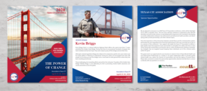 2020 Texas CIT Conference  Event flyer for annual conference held in Amarillo Texas | Diseño de Flyer por alex989