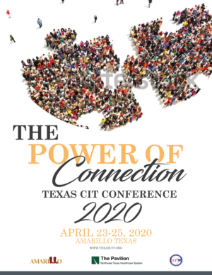 2020 Texas CIT Conference  Event flyer for annual conference held in Amarillo Texas | Diseño de Flyer por Maxo-Biz