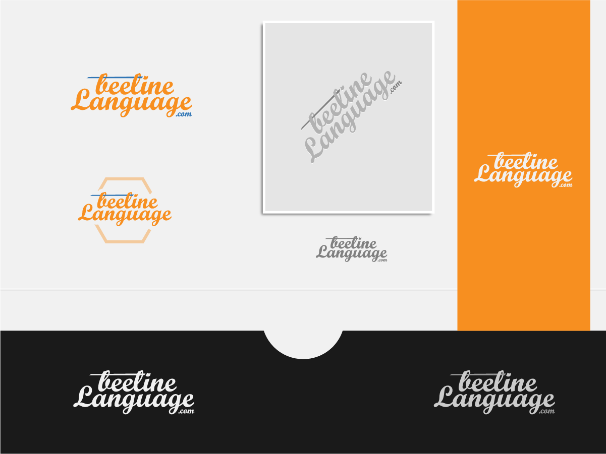 Logo Design by Lightang3l for Beeline Language | Design #3130096