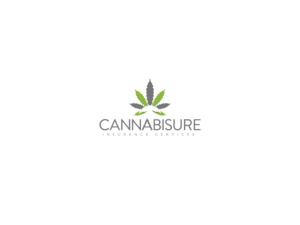 Cannabisure in large lettering and Insurance services below in smaller lettering | Design de Logo par Mosa Abo swelem