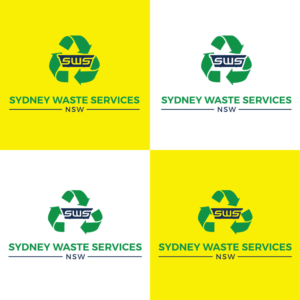 SWS      SYDNEY WASTE SERVICES NSW  | Logo Design by Rii