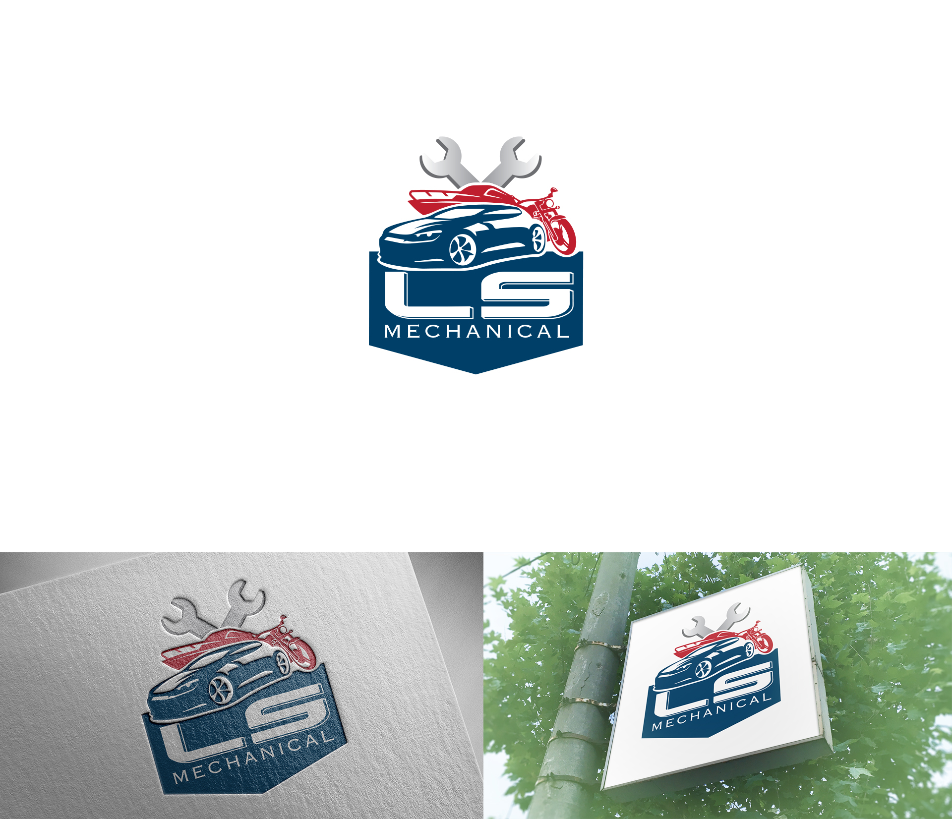 Diseño de Logo por Alex Petersen para LS mechanical | Diseño #22834560