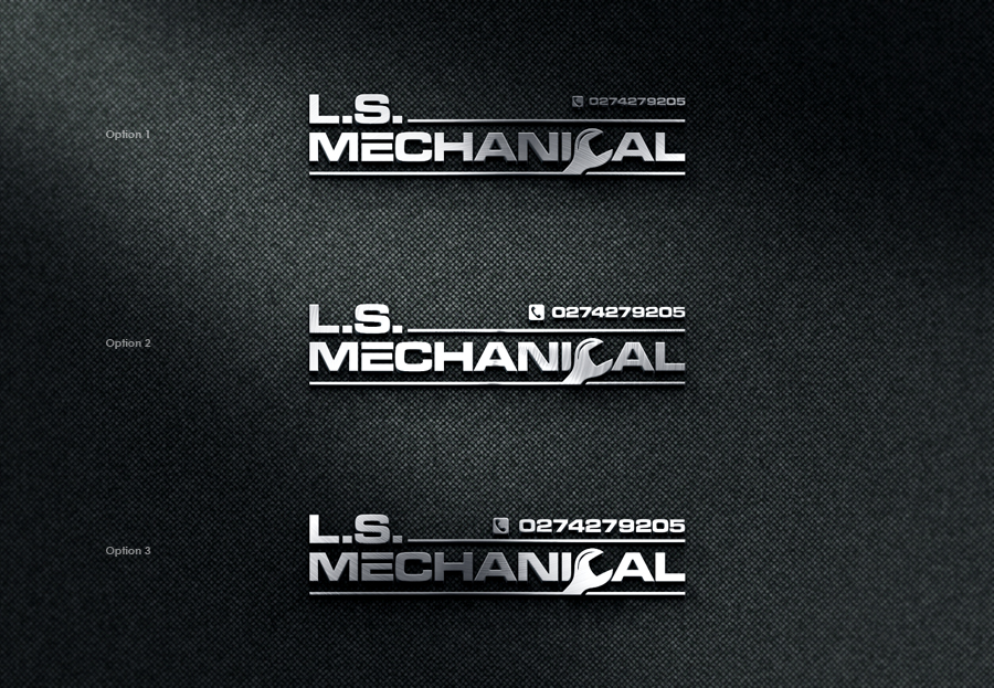 Logo Design by Matrix Studio for LS mechanical | Design #22882983