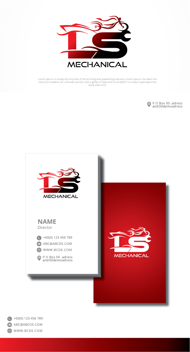 Diseño de Logo por graphicevolution para LS mechanical | Diseño #22836090
