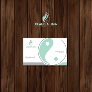 Claudia Lima / Réflexologie Plantaire | Design de Logo par Graphic Bricks