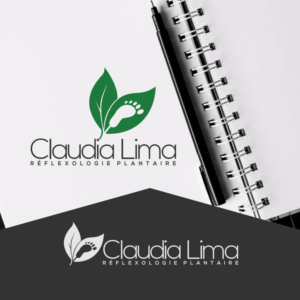 Claudia Lima / Réflexologie Plantaire | Logo Design by Gerald Design 3