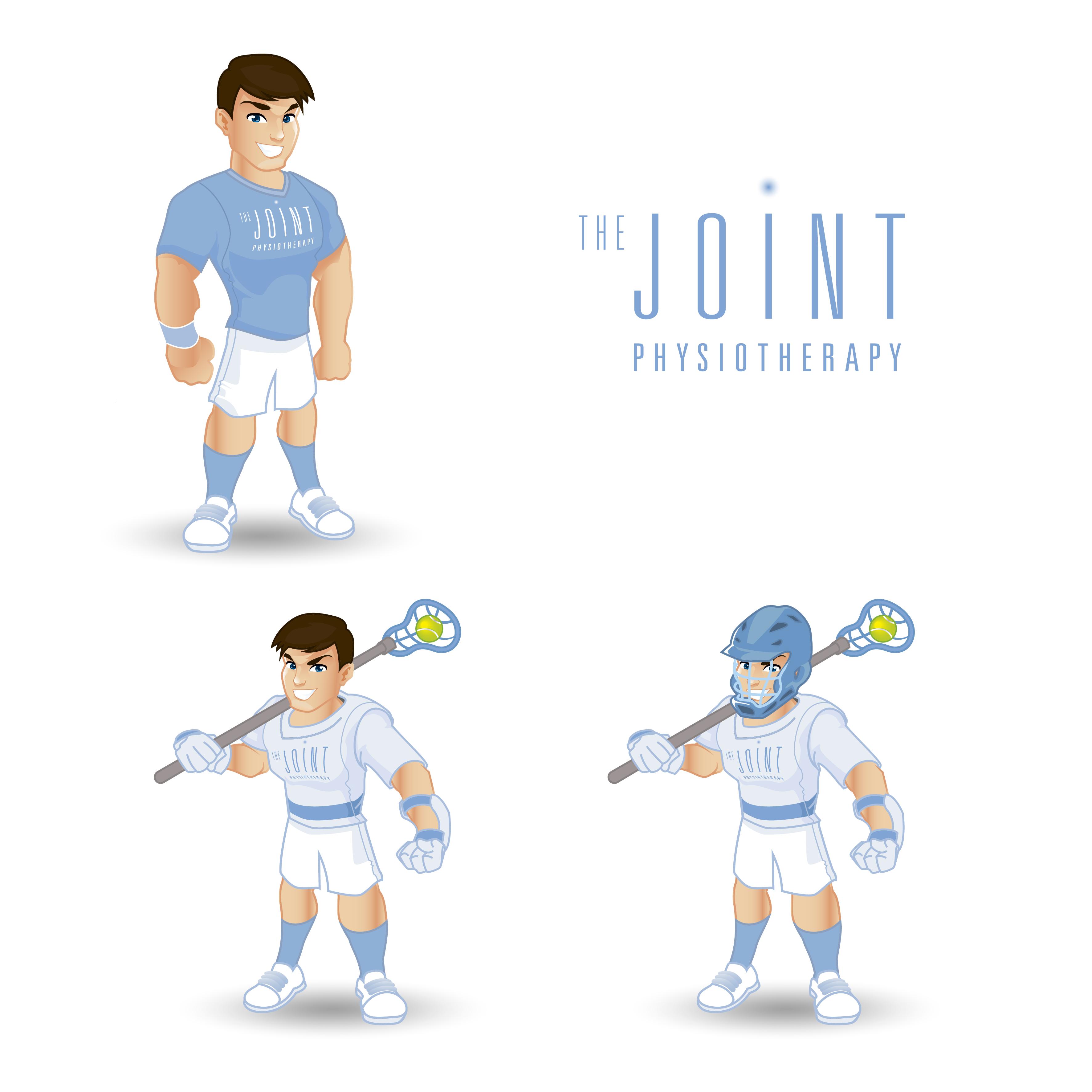 Maskottchen-Design von Gabriel T. Marques für The Joint Physiotherapy | Design #22903001