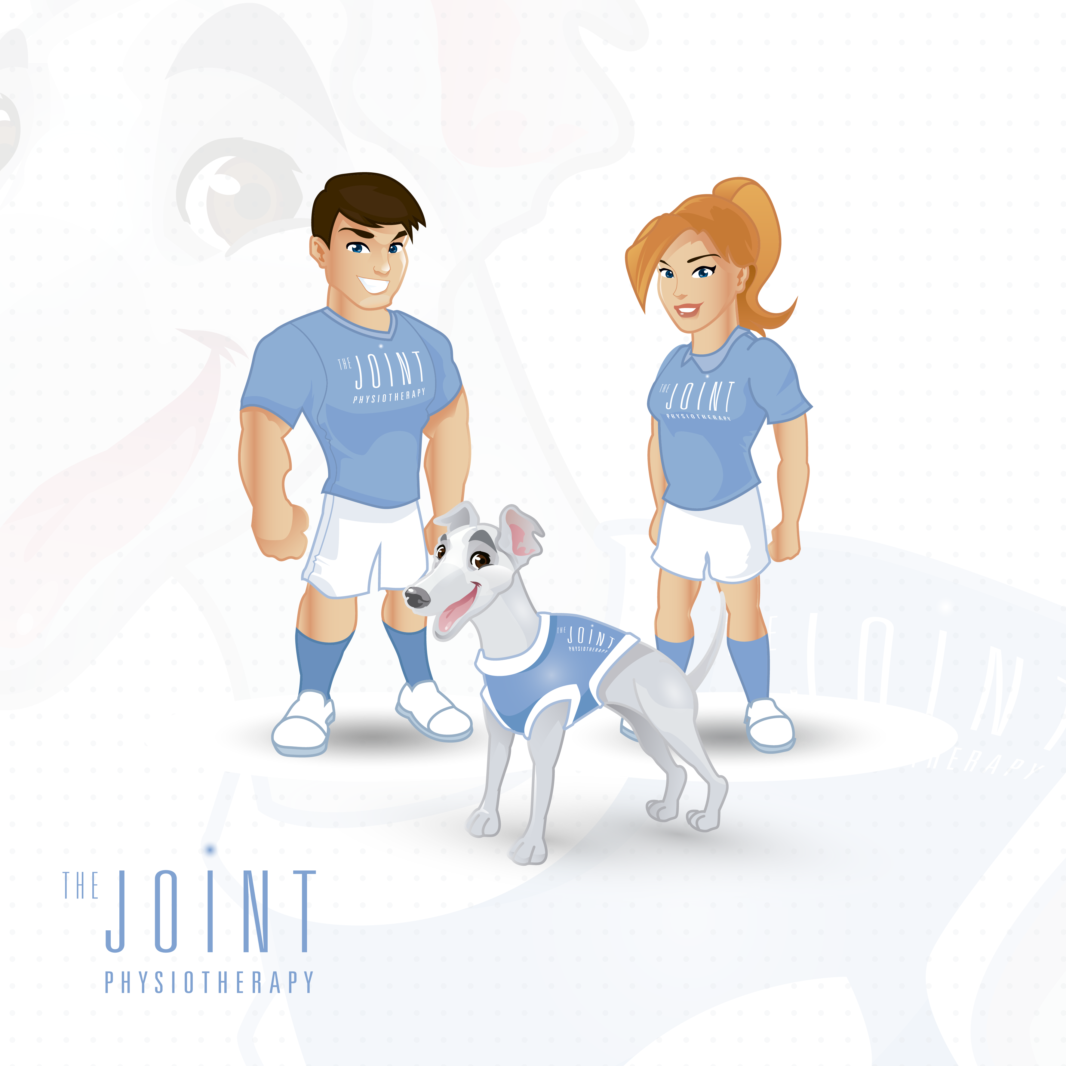 Mascot Design by Gabriel T. Marques for The Joint Physiotherapy | Design #22934014