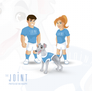 Mascot Design by Gabriel T. Marques for The Joint Physiotherapy | Design: #22941635